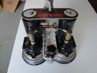 Rotovac powerwand, extractor plus 2 mytee air movers