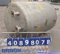Used- niles steel tank company pressure tank, 250 gallo