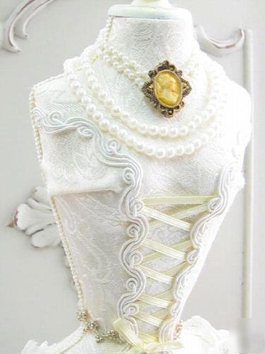  mannequins french vintage style shabby chic jewellery 