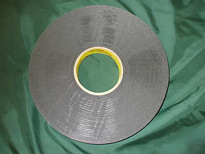 3M 4949 vhb tape 1 inch x 36 yards black 2 rolls