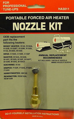 Desa reddy rem heater nozzle kit HA3011 PP210 HA3010 