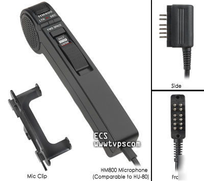 Enhanced HM800 replacement HU80 handheld microphone 