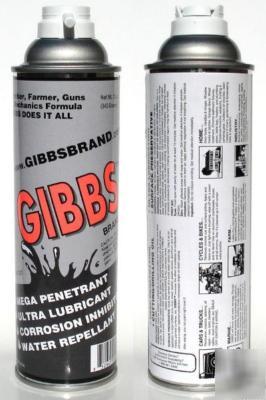 Gibbs brand lubricant (4) pack