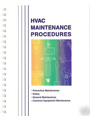 Hvac maintenance procedures handbook manual guide