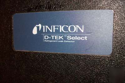 Inficon d-tek select refrigerant leak detector used buy