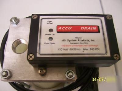 New accu-drain ACD3 condensate compressor drain float 