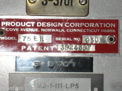 Pdc 75ER sleeve labeler / neck bander w/ heat tunnel