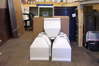 Scupper boxes (8CT) white/brown,or ivory .032 aluminum 
