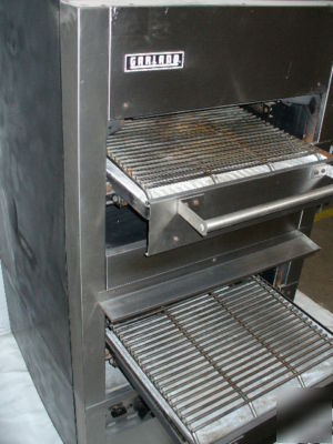 Used garland double deck gas broiler in good condition