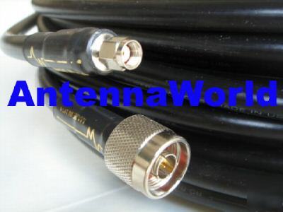 Antenna cable wi-fi LMR400 40FT n-male sma rp male