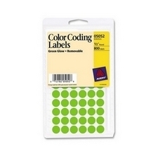 Avery round color coding multipurpose label,w/SIMILARS9