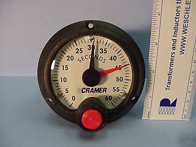 Cramer 241 seconds interval reset timer 60 sec 120VAC 