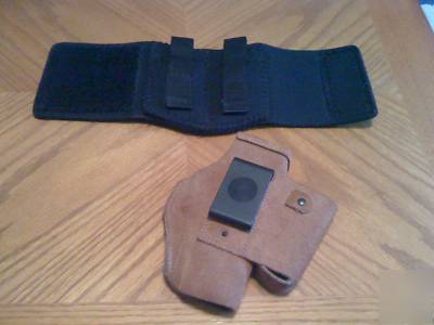 Galco iwb holster, desantis ankle pouch for glock 17/22