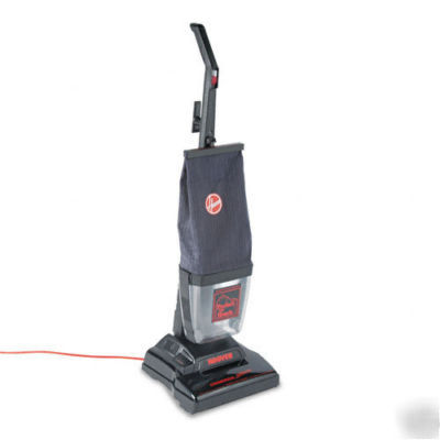 Hoover commercial lightweight bagless upright vacuum, 1