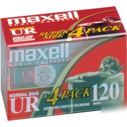 New maxell ur-120 audiocassette 108045