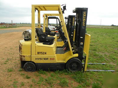 Nice 2003 hyster S50 xm lp forklift, 2900 hours