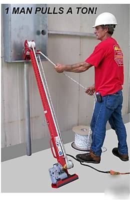 Porta~pull 3000FXP wire & cable puller-tugger