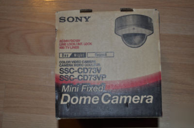 Sony mini fixed dome camera ssc-CD73V day night 