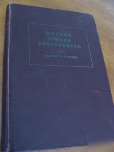 Vintage 1942 building/wood construction book - 231 pgs 