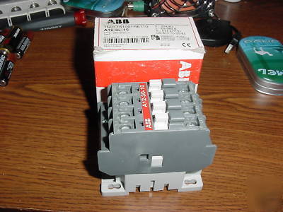 Abb control contactor A12-30-10-81 3-p n/o, 24VAC 11A 