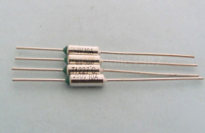 10PCS microtemp thermal fuse tf 227â„ƒ cutoff 250V 10A