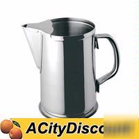 1DZ 64OZ stainless steel water pitchers smallwares
