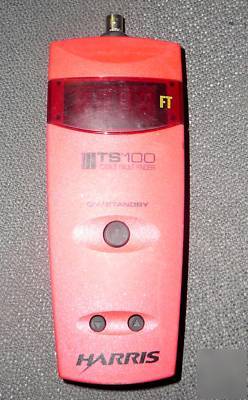 Harris TS100 fluke network cable fault finder w/TS90