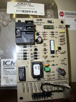  ICM321 321C carrier replacement defrost timer board