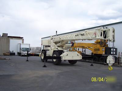 1999 terex rt 230 crane inspected and job ready