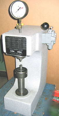 Brinell hardness service tester co. machine testing