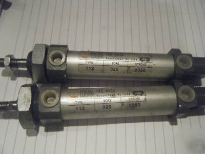 Metal work cylinders 112-020-0050 2-off unused (MS12)