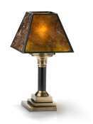 New four sided mica lamp shade