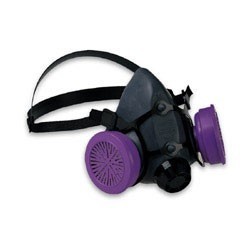 North 5500 series half-mask air purifying respirator, l