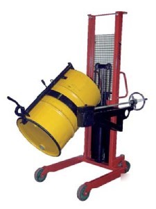 Portable drum lifter/rotator/transporter