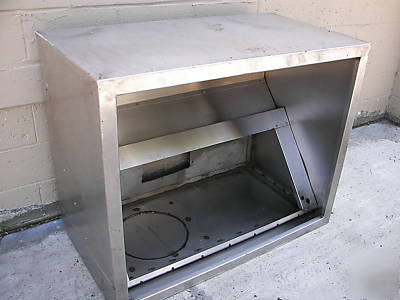 Stainless steel oven hood 48