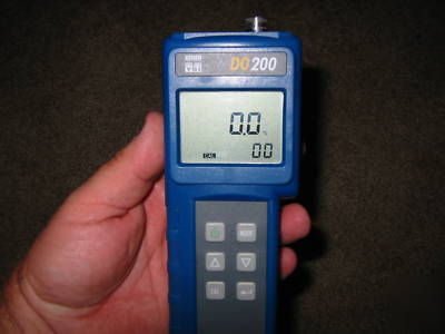 Ysi environmental do 200 dissolved oxygen meter
