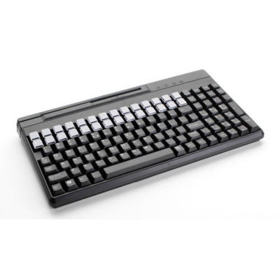 Cherry pos keyboard with magnetic card reader