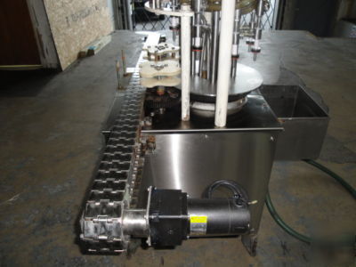 Horix 8 valve rotary pressure filler filling machine