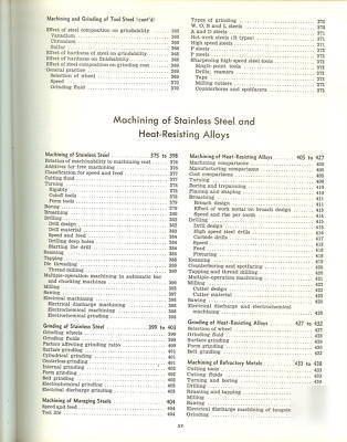 Metals handbook by asm (machining)