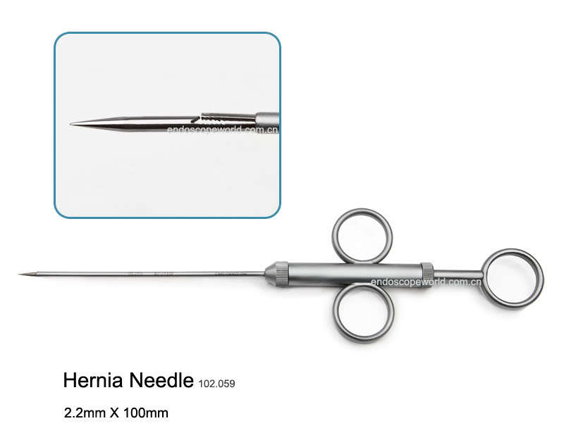 New brand hernia needle 2.2X100MM laparoscopy