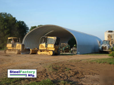 Steel factory mfg metal storage span building barn kit