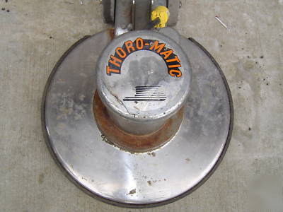 Thoro-matic model TM20 175 rpm floor buffer