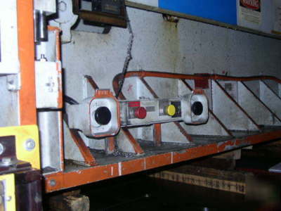 Used 200 ton htc-pacific hydraulic straight side press