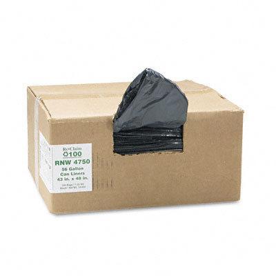 Webster RNW4750 - reclaim can liners, 56 gallon, 1.25MI