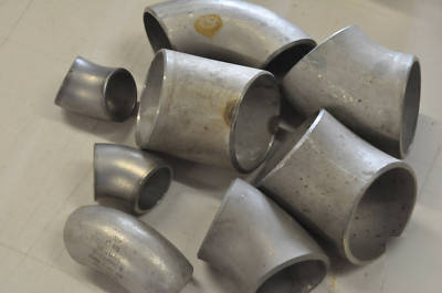 22 large lot butt weld stainless steel elbows fitting 