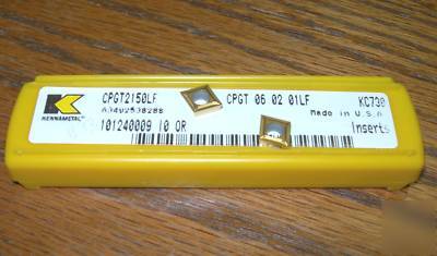 New kennametal carbide inserts cpgt 21.50LF KC730 5 pcs 
