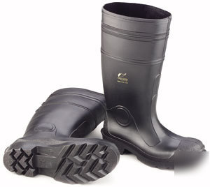 Steel toe rubber boot size 11