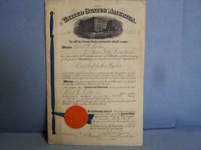 1900 railroad train air brakes red seal patent 645823