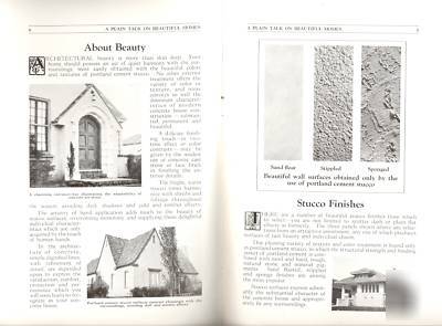 1923 booklet concrete houses portland cement assoc 