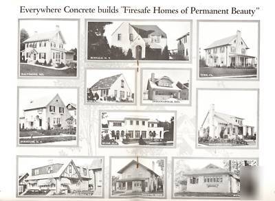 1923 booklet concrete houses portland cement assoc 
